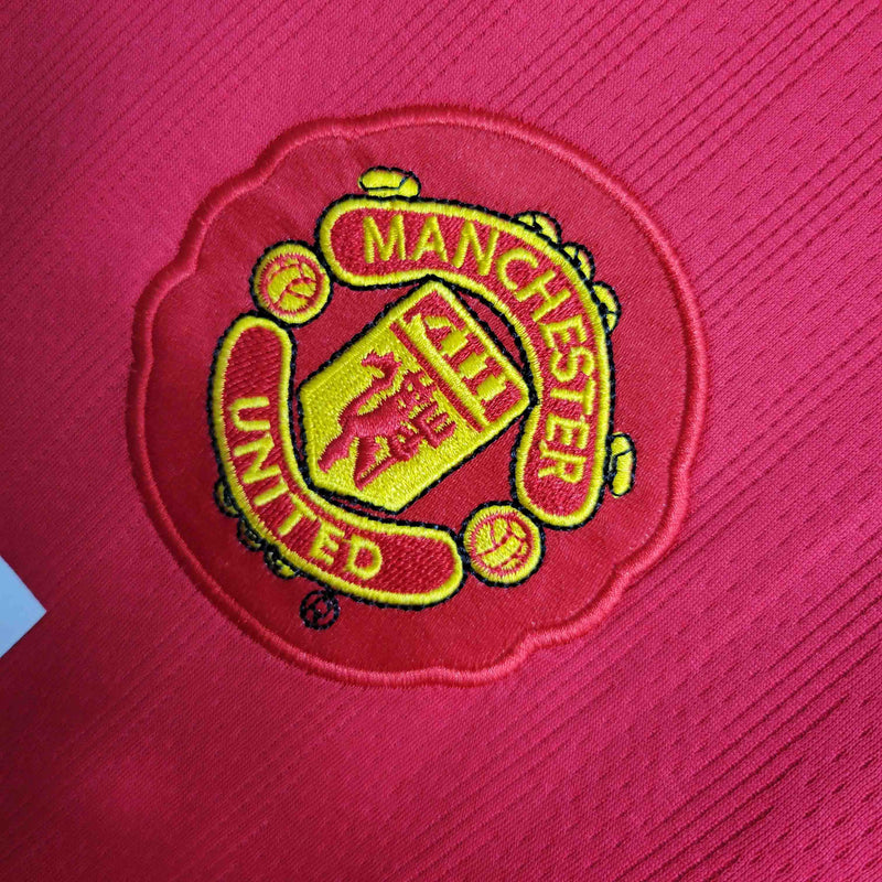 Camisa Manchester United I 07/08 - Versão - Retrô