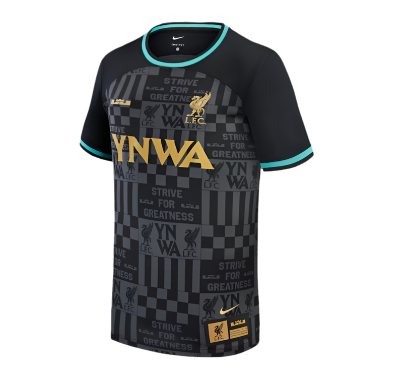 Camisa Liverpool Edição Especial Lebron James 24/25 - Versão - Torcedor