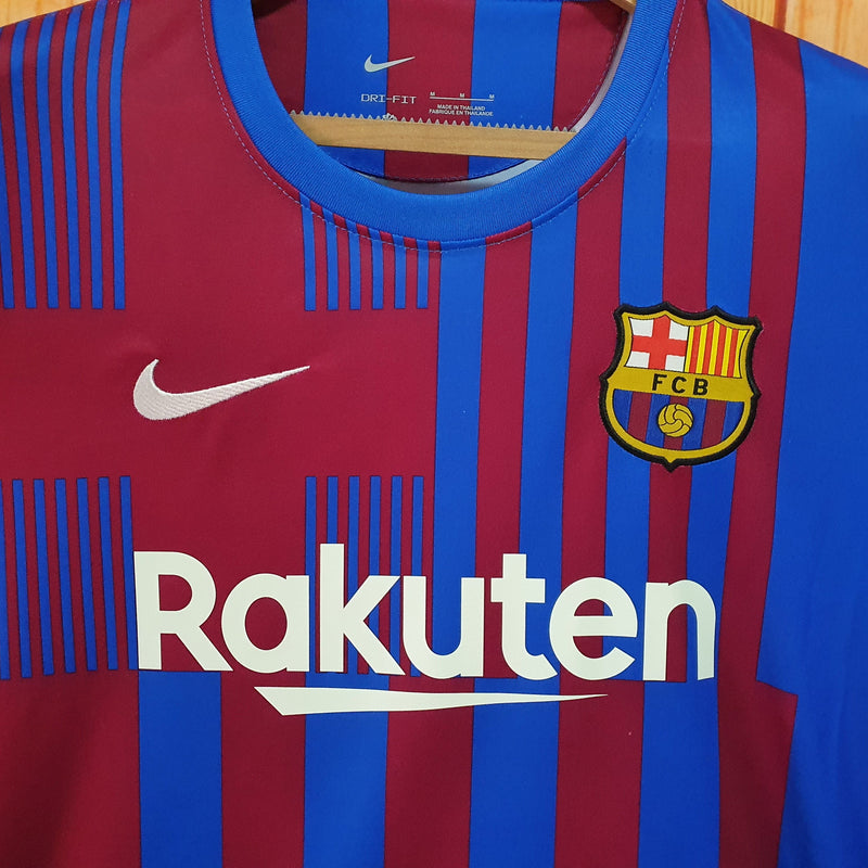 Camisa Barcelona I 21/22 - Versão - Retrô