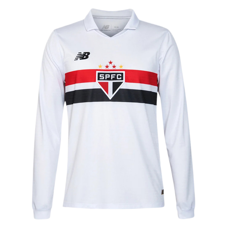 Camisa São Paulo I 24/25 - Versão - Manga Longa