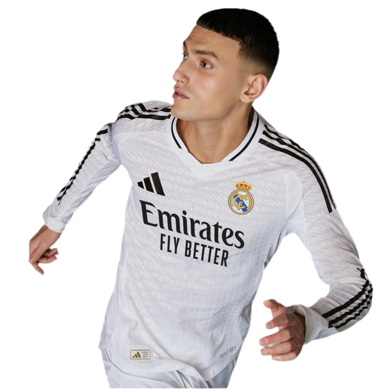 Camisa Real Madrid I 24/25 - Versão Player - Manga Longa