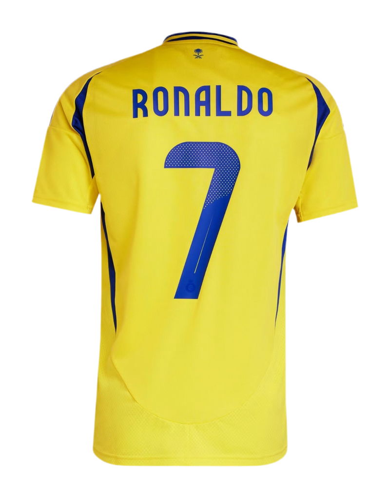 Camisa Al-Nassr I 24/25 RONALDO N°7 - Versão - Torcedor