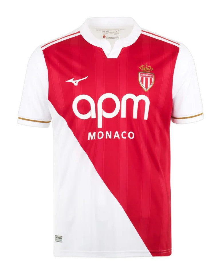 Camisa Monaco I 25/26 - Versão - Torcedor