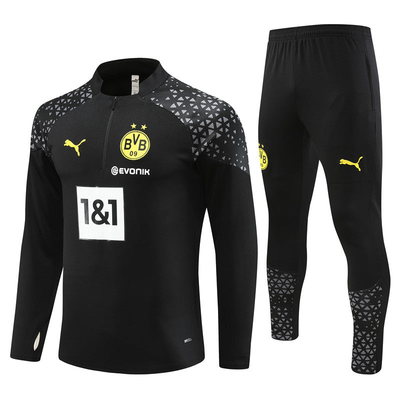 Conjunto Borussia Dortmund 23/24 - Versão - Agasalho