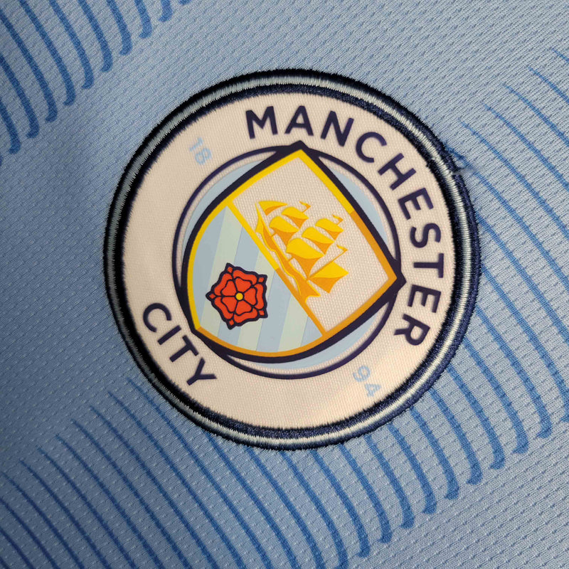 Camisa Manchester City I 23/24 - Versão - Torcedor