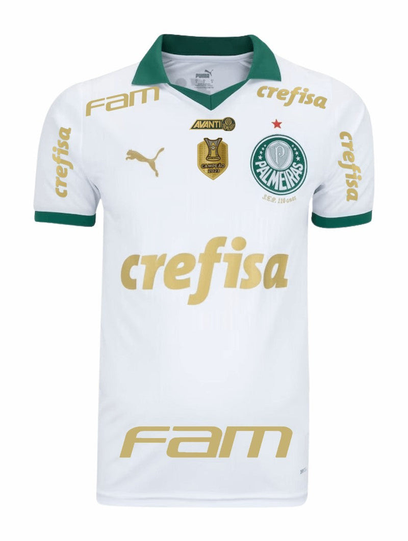 Camisa Palmeiras II 24/25 + Patrocínios + Patch Campeão 2023 - Versão - Jogador