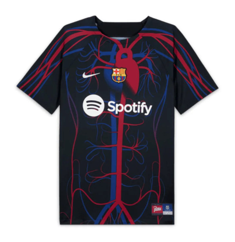 Camisa Barcelona Pré Jogo 23/24 - Versão - Torcedor