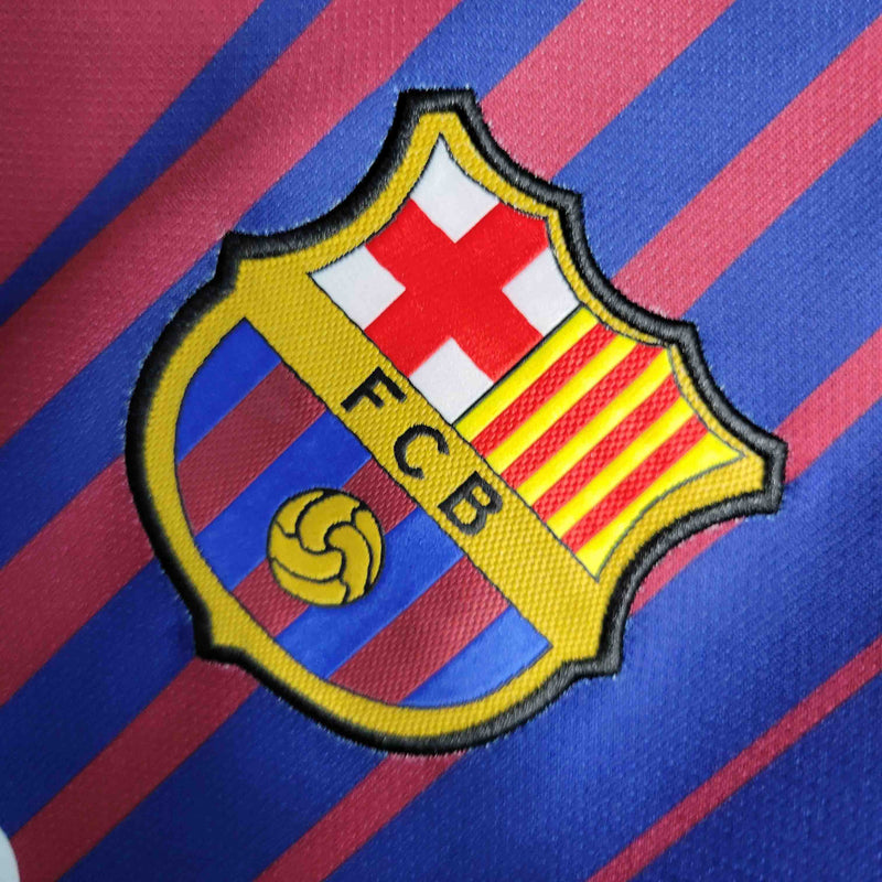 Camisa Barcelona I 17/18 - Versão - Retrô