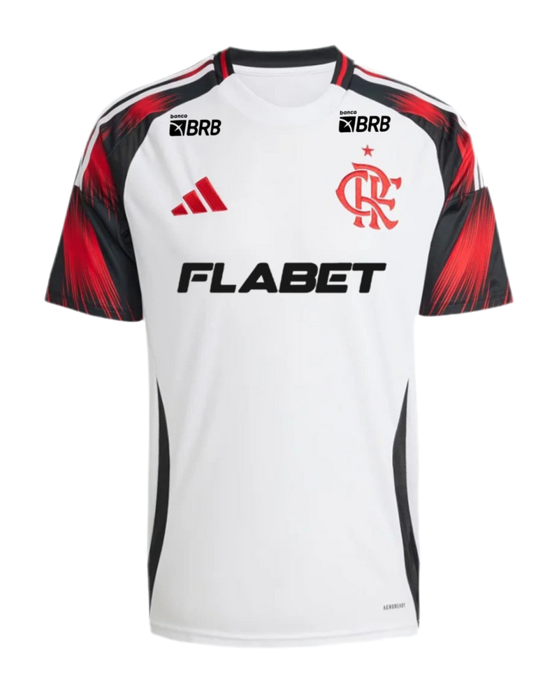 Camisa Flamengo II 25/26 + Patrocínios - Versão - Torcedor