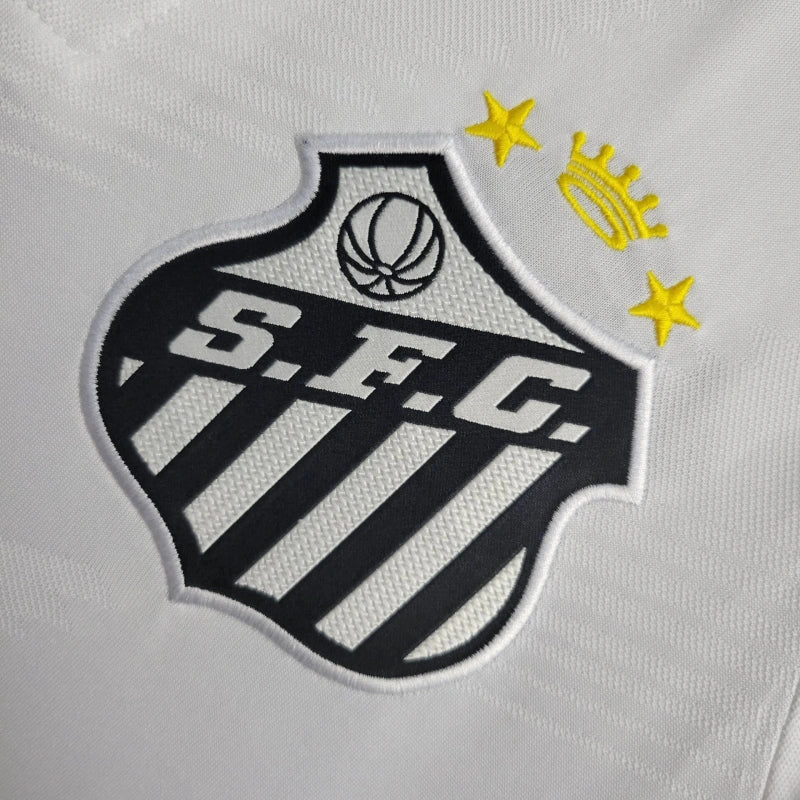 Camisa Santos I 24/25 + Patrocínios - Versão - Torcedor