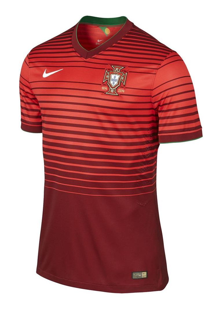 Camisa Portugal I 14/15 - Versão - Retrô