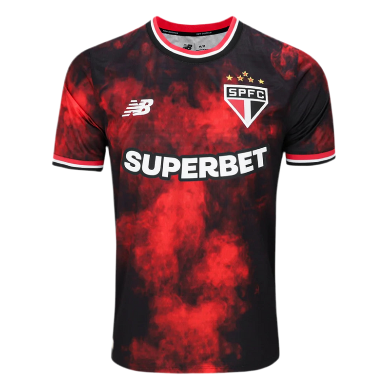 Camisa São Paulo III 24/25 + Patrocínios - Versão - Jogador