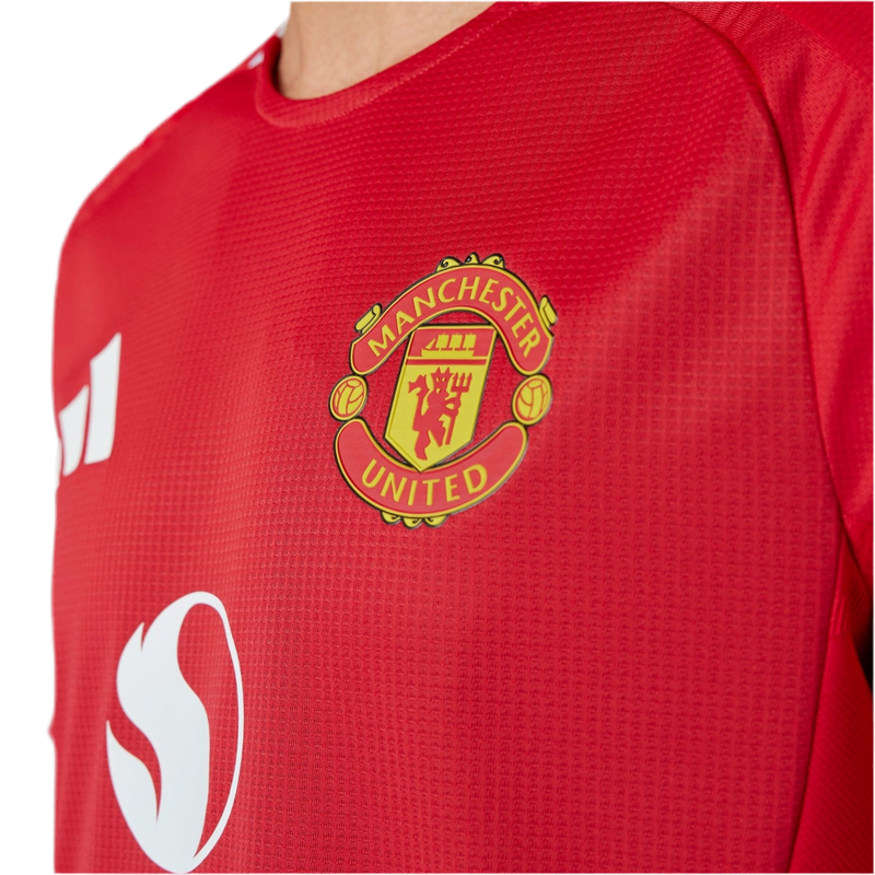 Camisa Manchester United I 24/25 - Versão Player - Manga Longa