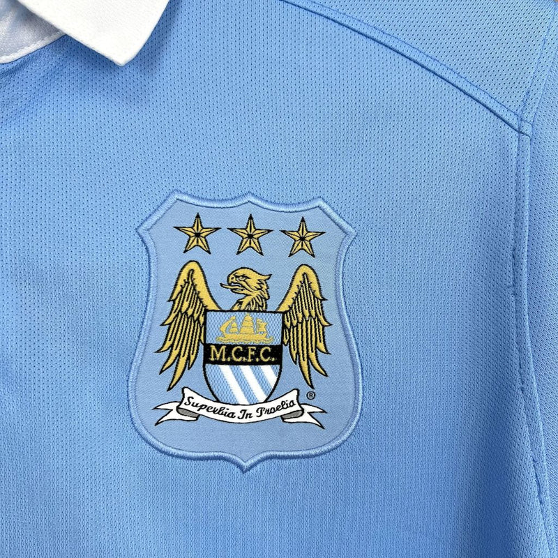 Camisa Manchester City I 15/16 - Versão - Retrô