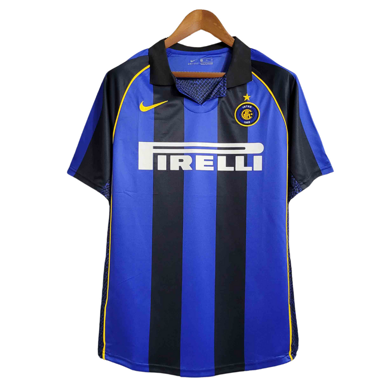 Camisa Inter de Milão I 01/02 - Versão - Retrô