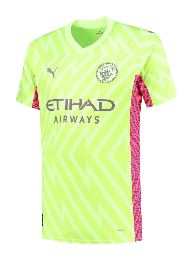 Camisa Manchester City Goleiro 23/24 - Versão - Torcedor