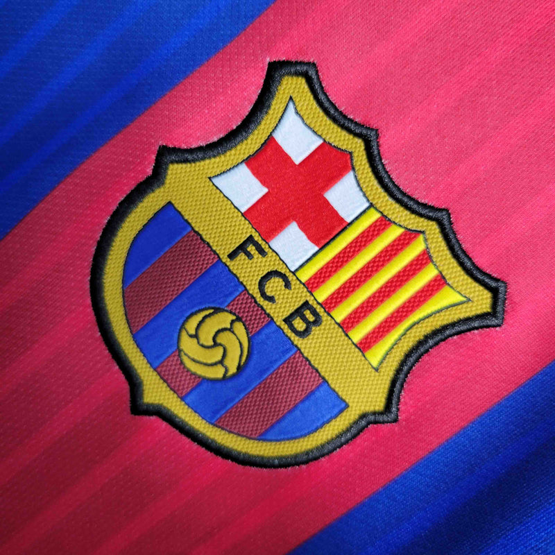 Camisa Barcelona I 16/17 - Versão - Retrô