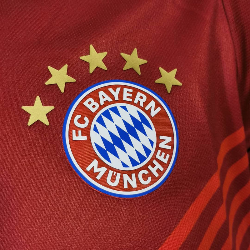 Camisa Bayern de Munique I 21/22 - Versão - Retrô