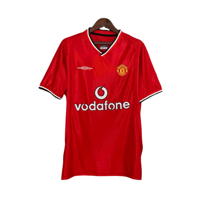 Camisa Manchester United I 01/02 - Versão - Retrô