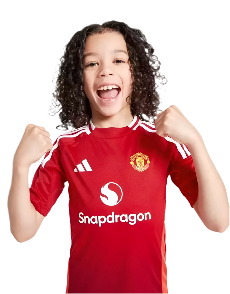 Conjunto Manchester United I 24/25 - Versão - Infantil