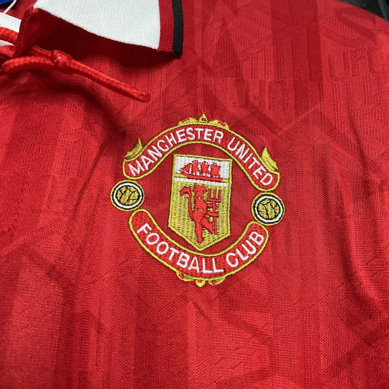 Camisa Manchester United I 92/93 - Versão - Retrô