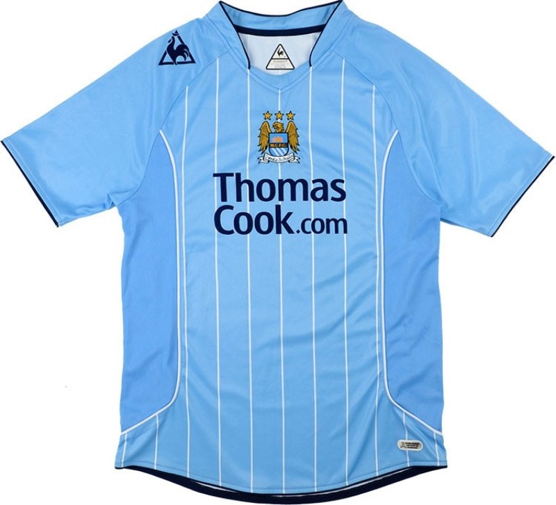 Camisa Manchester City I 07/08 - Versão - Retrô