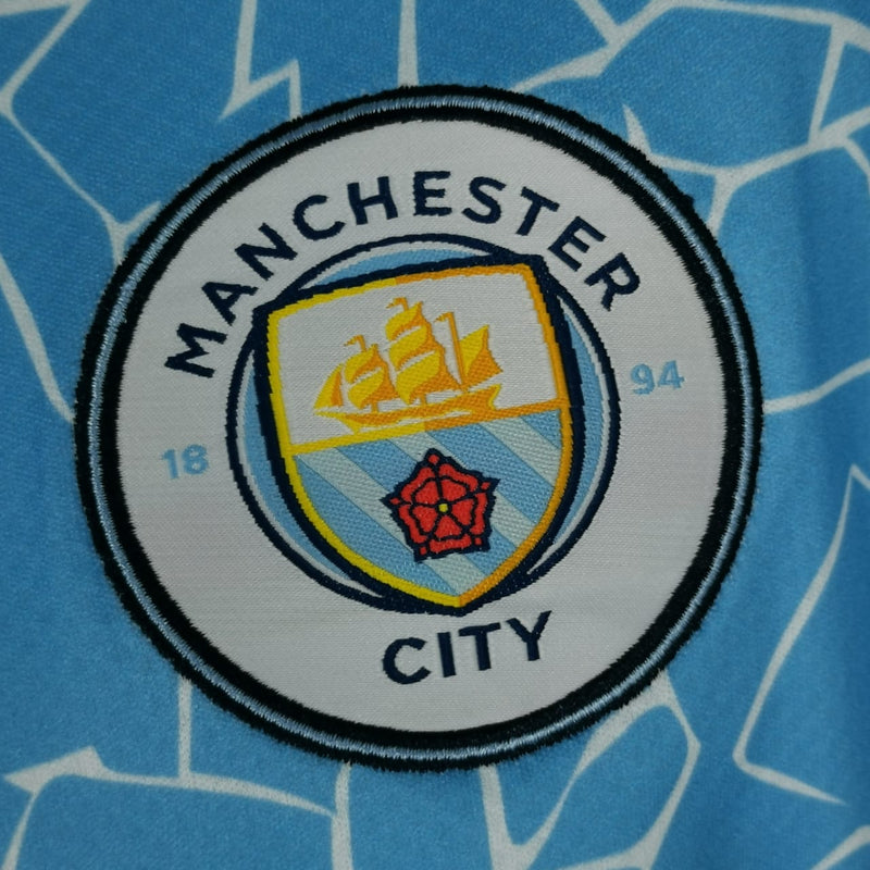 Camisa Manchester City I 20/21 - Versão - Retrô