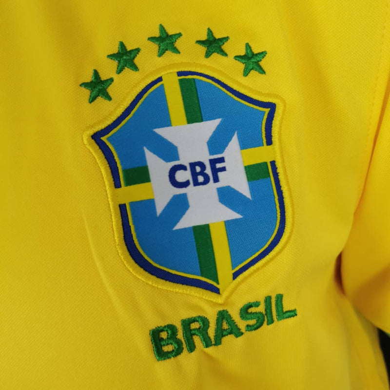 Camisa Brasil I 20/21 - Versão - Retrô