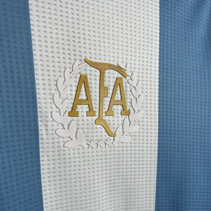 Camisa Argentina Edição Especial Parceria 50 anos com Adidas 24/25 - Versão - Torcedor