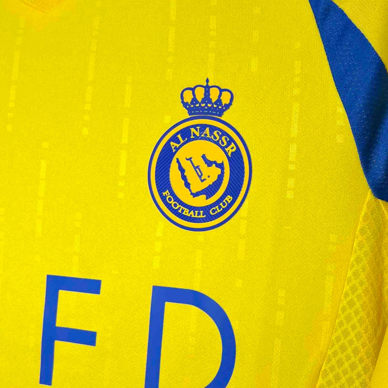 Camisa Al-Nassr I 24/25 RONALDO N°7 - Versão - Torcedor