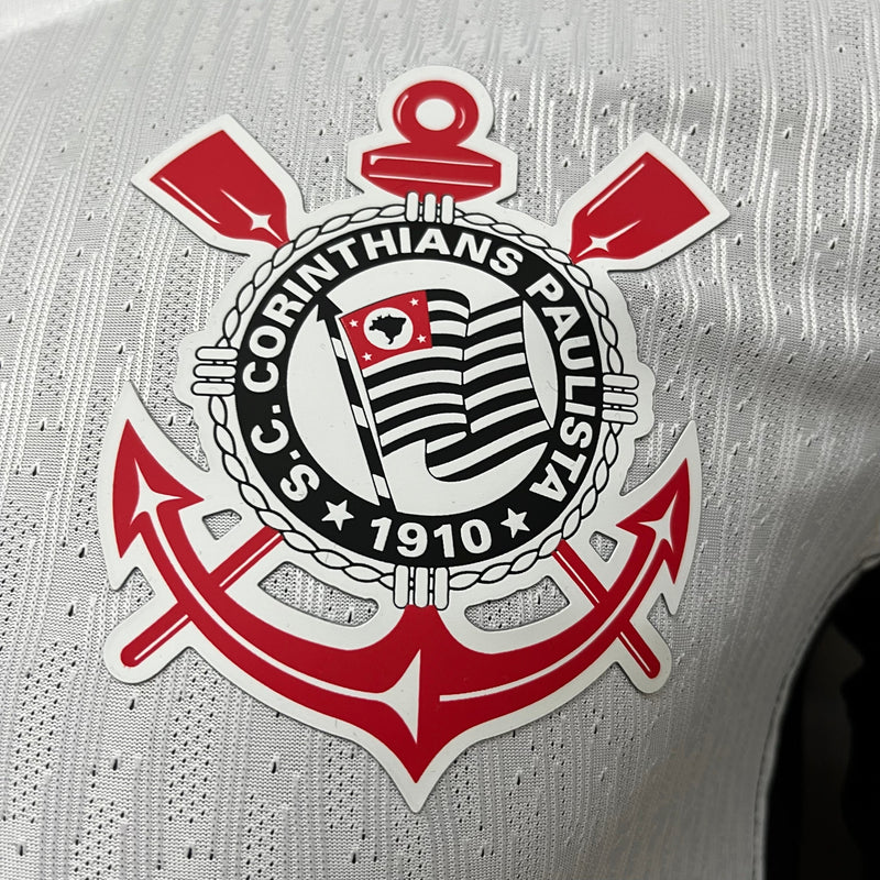 Camisa Corinthians I 24/25 + Patrocínios - Versão - Jogador