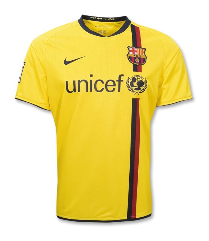 Camisa Barcelona II 08/09 - Versão - Retrô