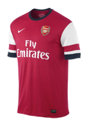 Camisa Arsenal I 12/13 - Versão - Retrô