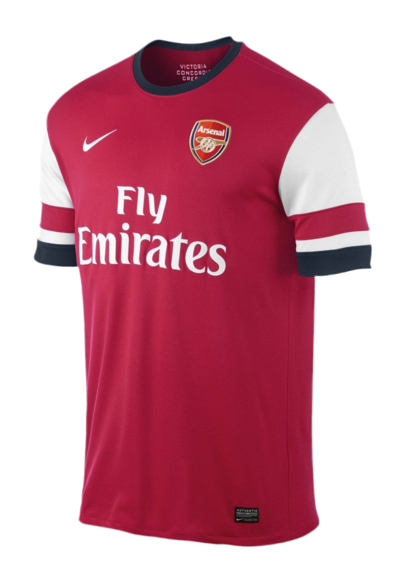 Camisa Arsenal I 12/13 - Versão - Retrô