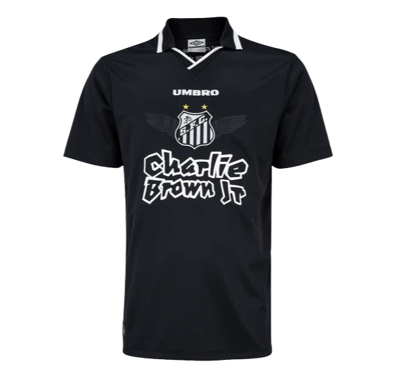 Camisa Santos Edição Especial Charlie Brown Jr. Marginal Alado N° 92 22/23 - Versão - Retrô