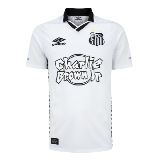 Camisa Santos Edição Especial Charlie Brown Jr. Dias de Glória 22/23 - Versão - Retrô