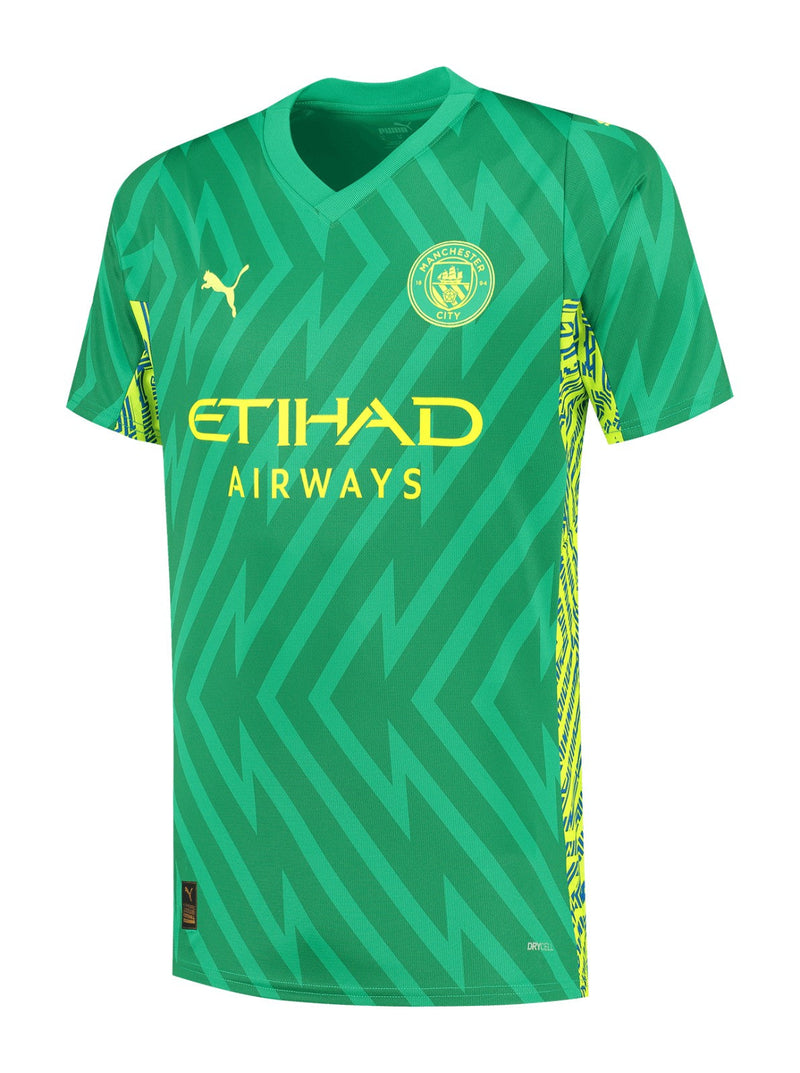 Camisa Manchester City Goleiro 23/24 - Versão - Torcedor