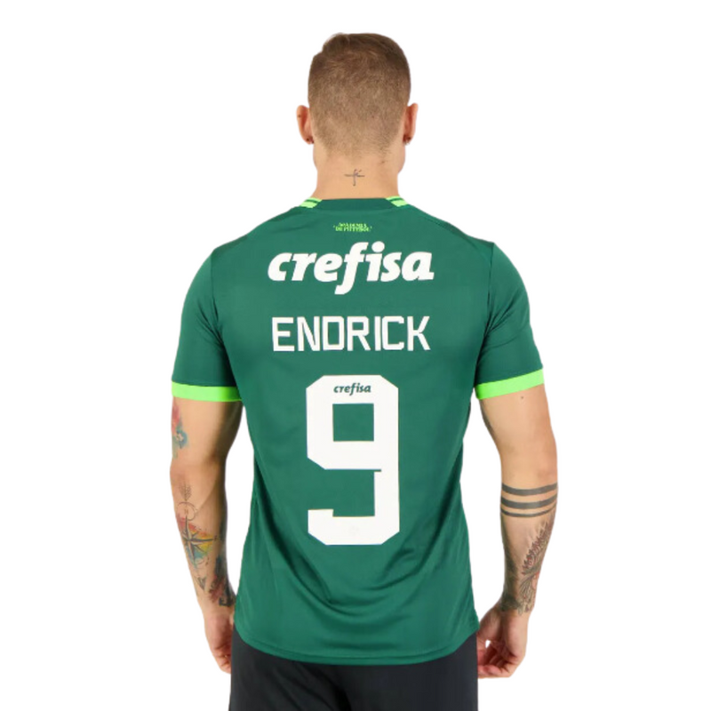 Camisa Palmeiras I 23/24 ENDRICK N°9 - Versão - Torcedor