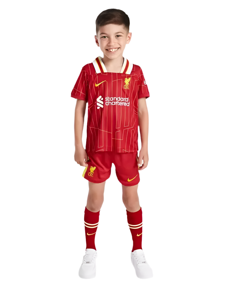 Conjunto Liverpool I 24/25 - Versão - Infantil