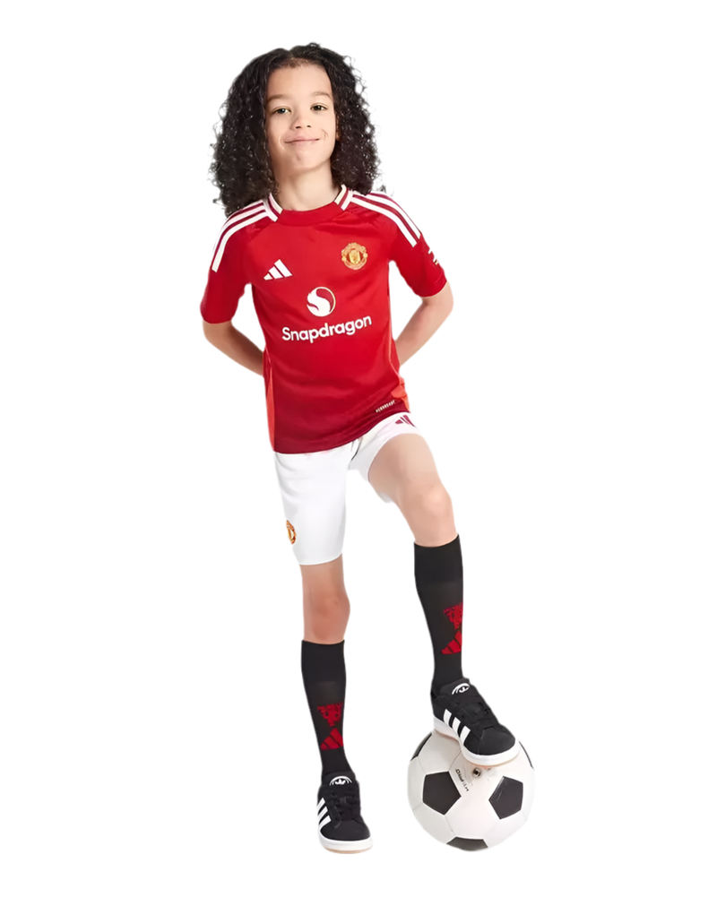 Conjunto Manchester United I 24/25 - Versão - Infantil