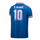 Camisa França I 98/99 ZIDANE N°10 Versão - Retrô
