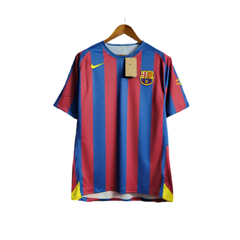 Camisa Barcelona I 05/06 - Versão - Retrô