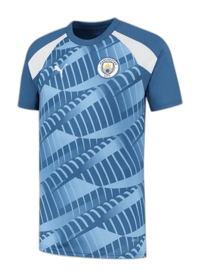 Camisa Manchester City Pré Jogo 23/24 - Versão - Torcedor