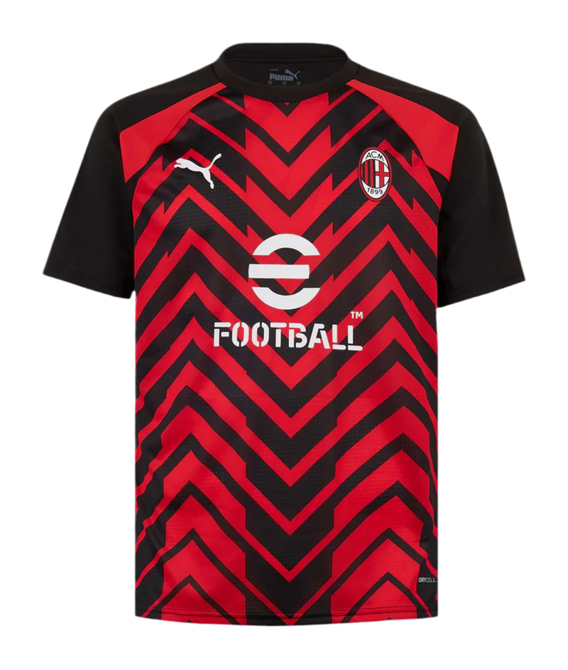 Camisa Milan Pré Jogo 23/24 - Versão - Torcedor