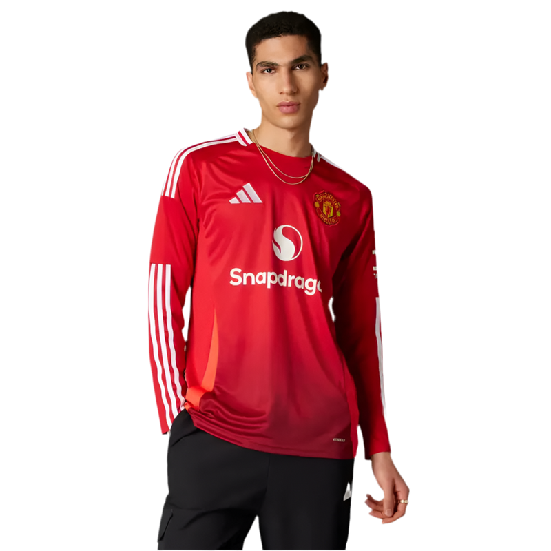 Camisa Manchester United I 24/25 - Versão Player - Manga Longa