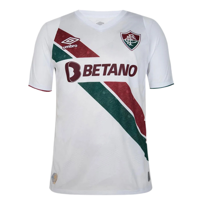 Camisa Fluminense II 24/25 + Patrocínio - Versão - Torcedor