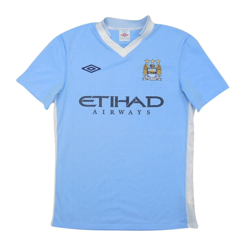 Camisa Manchester City I 11/02 - Versão - Retrô