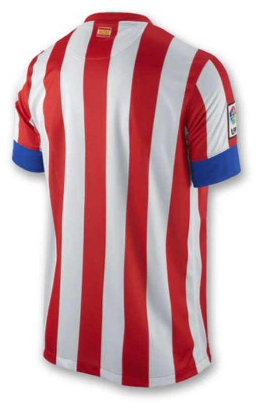 Camisa Atlético de Madrid I 12/13 - Versão - Retrô