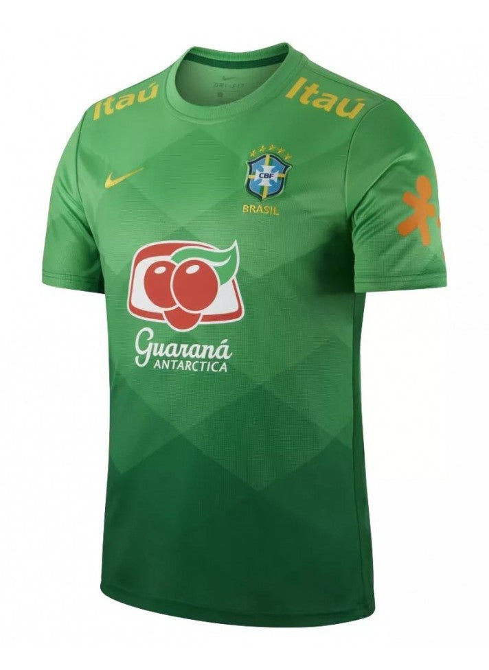 Camisa Brasil Pré Jogo 20/21 - Versão - Retrô