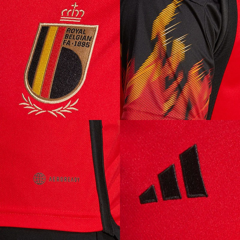 Camisa Bélgica I 22/23 - Versão - Retrô